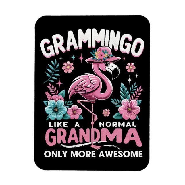 Íman Tropical Twilight Flamingo (Vertical)