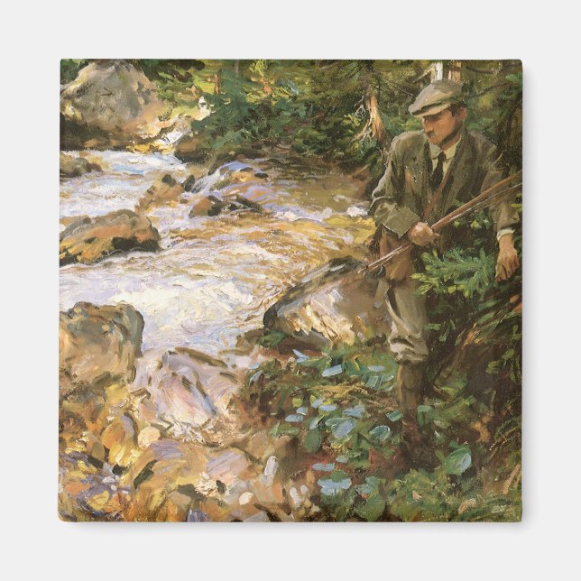 Íman Trout Stream no Tirol de John Singer Sargent (Frente)
