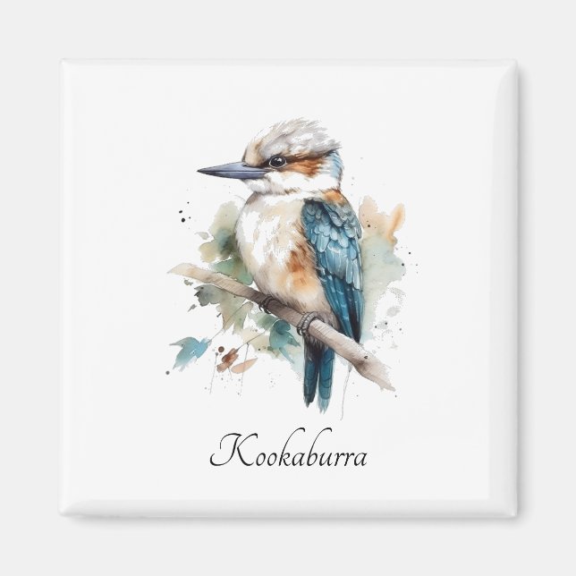 Íman True Blue Kookaburra, personalizado (Frente)