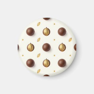 Íman Trufas de Chocolate de Luxo Padrão Sem Costura