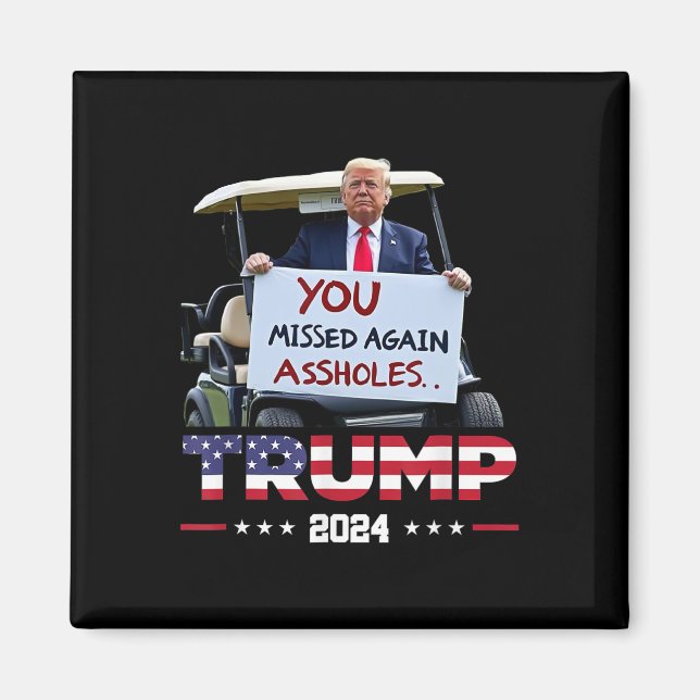 Íman Trump 2024 (Frente)
