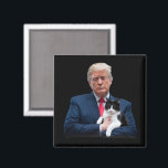 Íman Trump 2024 Cat MAGA Funny Trump Cat<br><div class="desc">Trump 2024 Cat MAGA Funny Trump Cat</div>