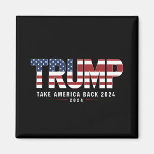 Íman Trump 2024 Devolva a América Presentes Americanos 