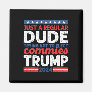 Íman Trump 2024 Donald Trump Vance Só Um Cara Normal