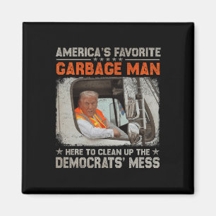 Íman Trump 2024 Eletion Trump Garbage Man Vote Trump P