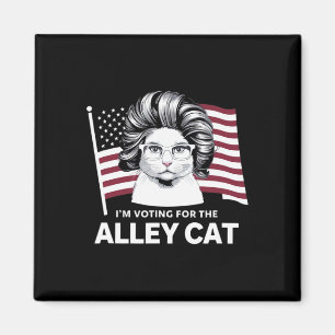Íman Trump 2024 Estou votando no gato de beco Republica