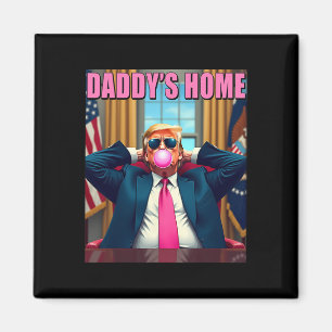 Íman Trump 2024 Leve a América Ck Home Pink Bubbl