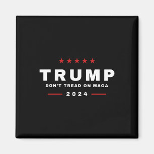 Íman Trump 2024 Não pise na Cobra de Maga