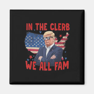 Íman Trump 2024 No Clerb Todos Fam 45 47 Americanos