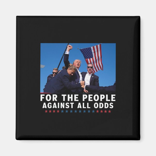Íman Trump 2024 Para As Pessoas (Frente)