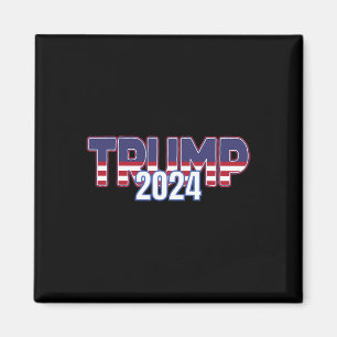 Íman Trump 2024 Para O Presidente Conservador Republica