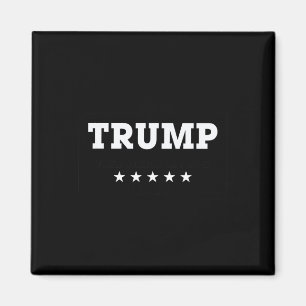 Íman Trump 2024 Retira o Vermelho das Eleições American