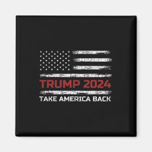 Íman Trump 2024 Retome A Eleição Americana Patriótica F