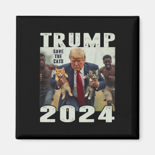 Íman Trump 2024 Salve Os Gatos Dizendo Debate
