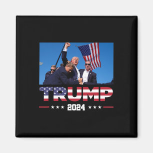Íman Trump 2024 Sobreviveu A Tiro Na Manifestação Eleit