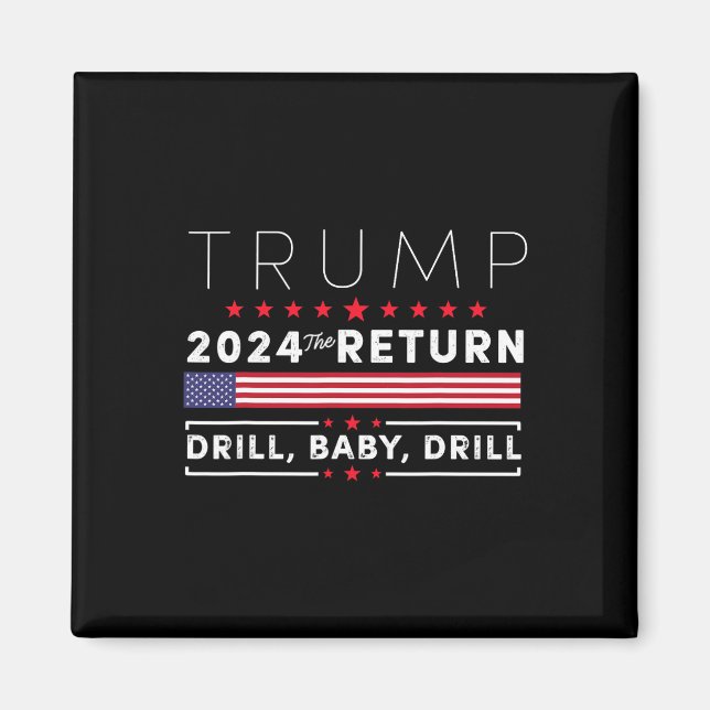 Íman Trump 2024 Treino By2  (Frente)