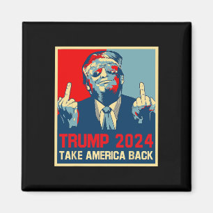 Íman Trump 2024 Volte a América Eleição 2024 Cartaz