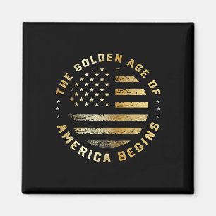 Íman Trump A Era De Ouro Da América Começa 2025 