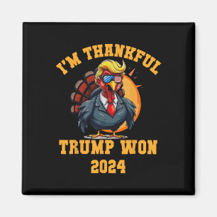 Íman Trump Ação de Graças... sou o Trump Won.