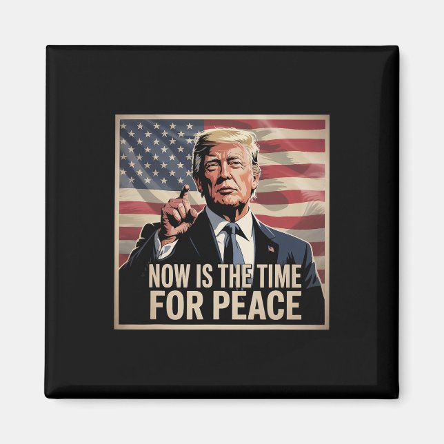 Íman Trump- Agora É A Hora Da Paz 1  (Frente)