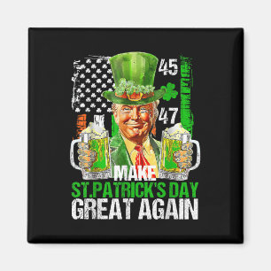 Íman Trump American Shamrock faz Dia de São Patrício