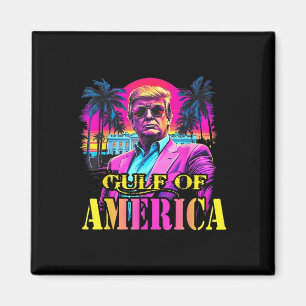 Íman Trump Americano Golfo México Presidente Trump Somb