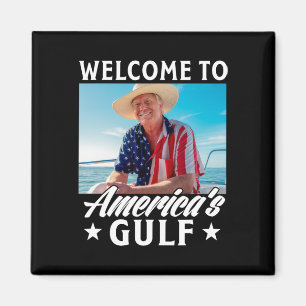 Íman Trump America's Golfo México Presidente Trump Somb