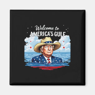 Íman Trump America's Golfo México Presidente Trump with