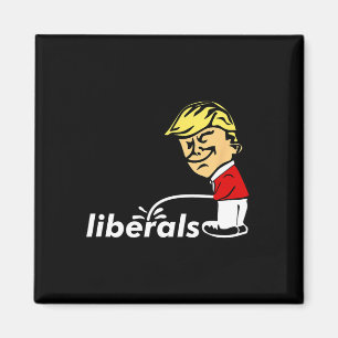 Íman Trump Anti Liberal Donald Trump Piscando Liberal