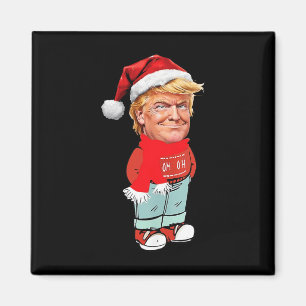 Íman Trump Apenas Uma Cara De Natal Engraçada