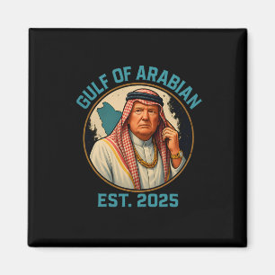 Íman Trump Arabian Golfo 2025 Funny Trump Golfo Da Aráb