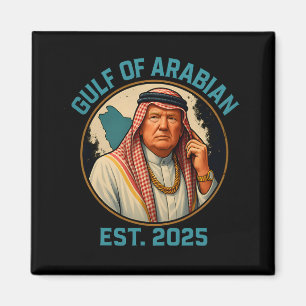 Íman Trump Arabian Golfo 2025 Funny Trump Golfo Da Aráb