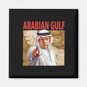 Íman Trump Arabian Golfo 2025 Funny Trump Golfo Da Aráb