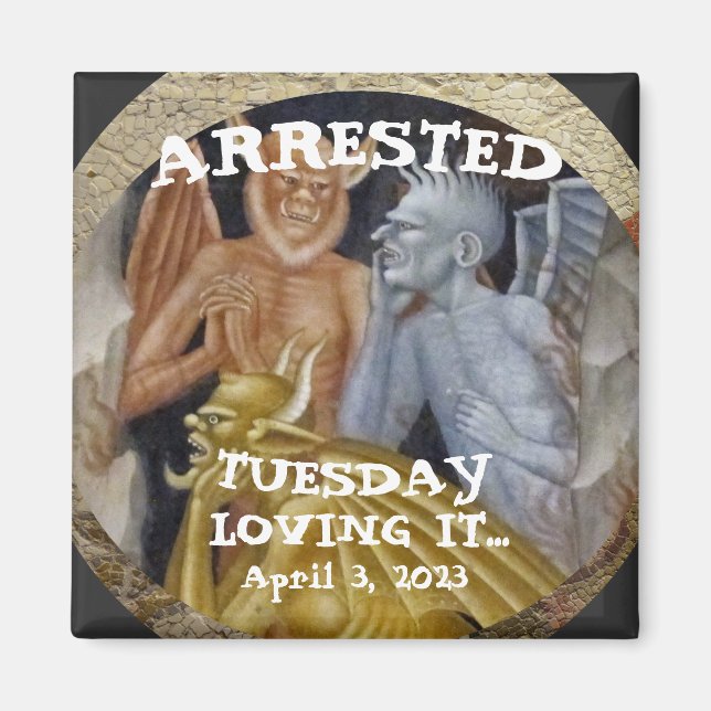 Íman Trump Arrested (Frente)