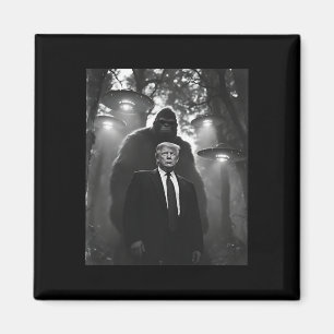Íman Trump Bigfoot Ufo Alien Encontro Uap Invasão Con