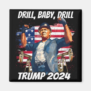 Íman Trump Broca Bebê Broca Trump 2024