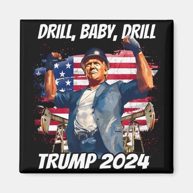Íman Trump Broca Bebê Broca Trump 2024  (Frente)