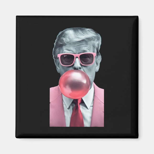 Íman Trump Chiclete Yum 1  (Frente)
