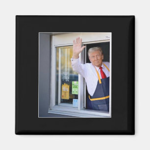Íman Trump Com Mc Donald Trabalhador De Trump Vota Em T