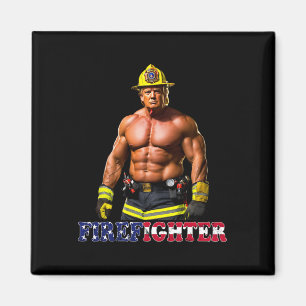 Íman Trump Como Um Bombeiro Fogueiro De Buff 2024