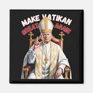 Íman Trump Como Vaticano Church Pope Trump Torna Vatica