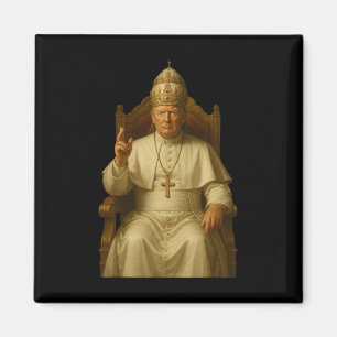 Íman Trump Como Vaticano Igreja Pope Engraçado Tremor P