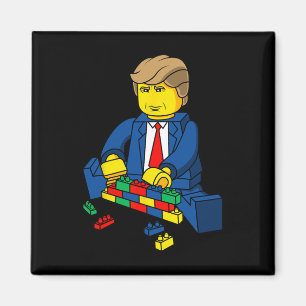 Íman Trump Construir Uma Camisa De Parede