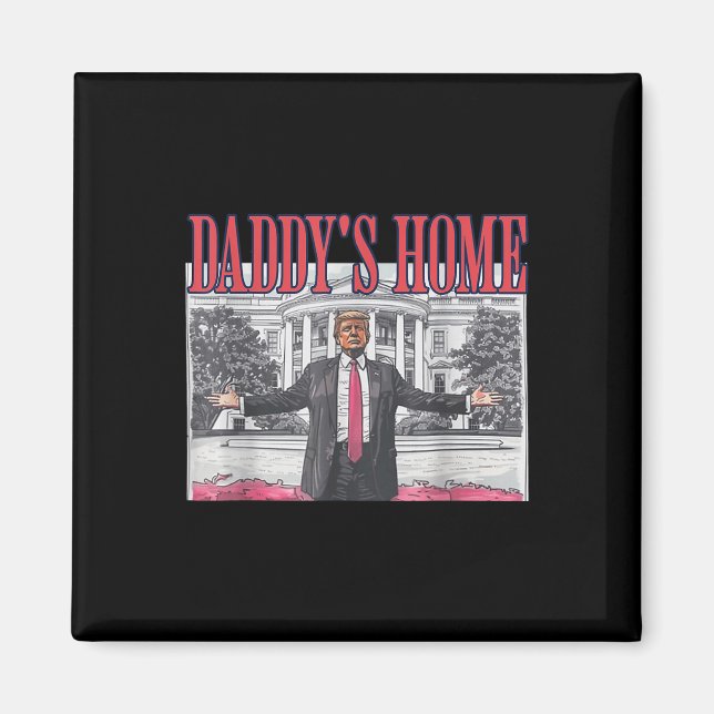 Íman Trump Daddys Home Trump Pink (Frente)