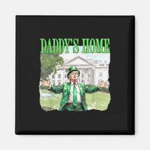 Íman Trump Daddys Home White House Dia de São Patrício 