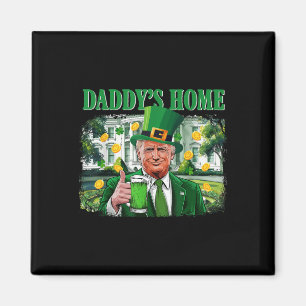 Íman Trump Daddys Home White House Dia de São Patrício 