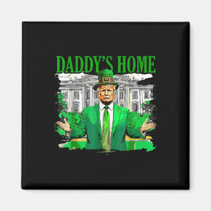 Íman Trump Daddys Home White House Dia de São Patrício 
