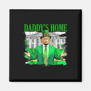 Íman Trump Daddys Home White House Dia de São Patrício 