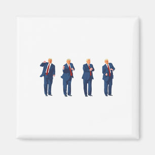 Íman Trump Dance 4 De Julho De Trump 2024