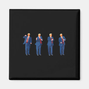 Íman Trump Dance 4 De Julho De Trump 2025